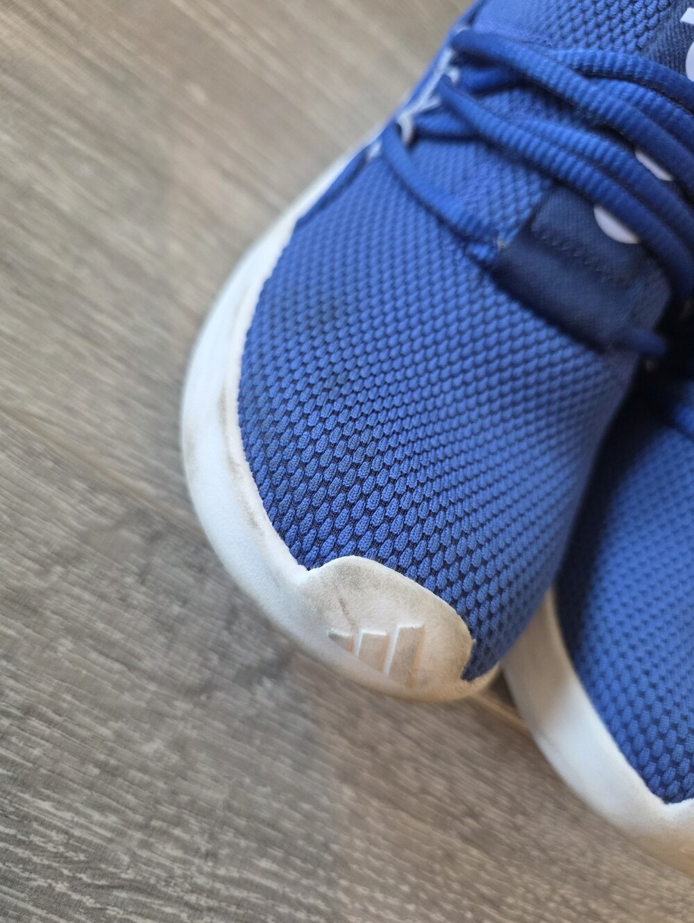 Adidas Blue Casual Knit Sneakers - Picture 3 of 5